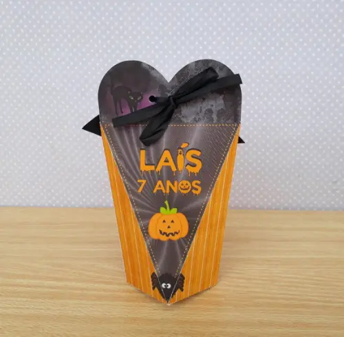 Caixinha Coração Halloween