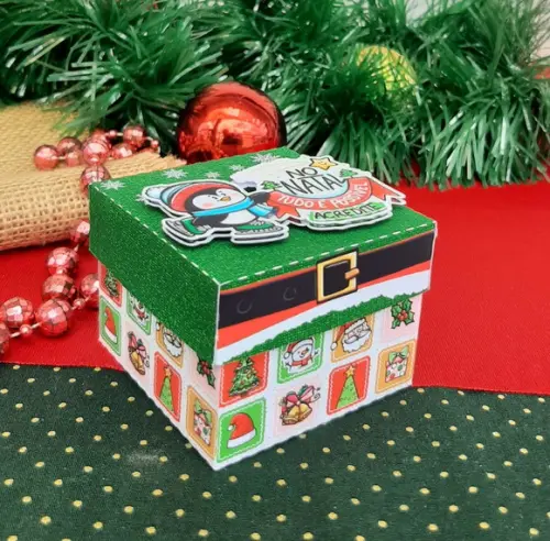 Caixinha Lembrancinha de Natal