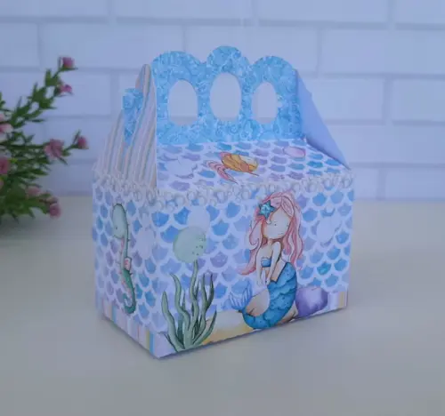 Caixinha Mini Maletinha Sereia