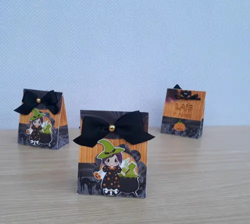 Caixinha Mini Sacolinha Halloween