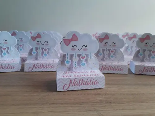 Caixinha para Bis Duplo Chuva de Amor