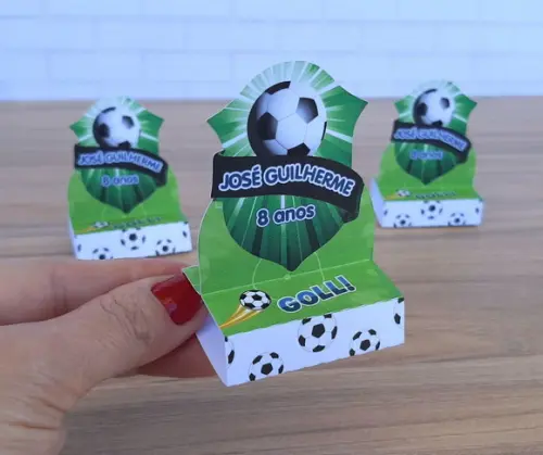 Caixinha para Bis Duplo Festa Futebol