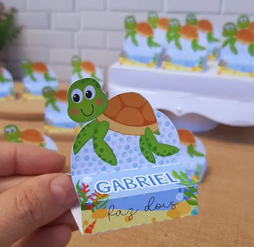 Caixinha para Bis Duplo Fundo do Mar