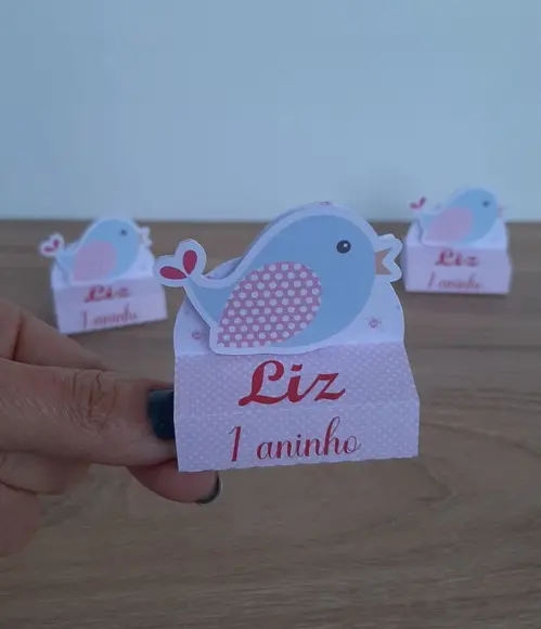 Caixinha para Bis Duplo Jardim