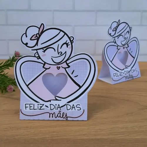 Caixinha para Bombom ou Trufa Dia das Mães