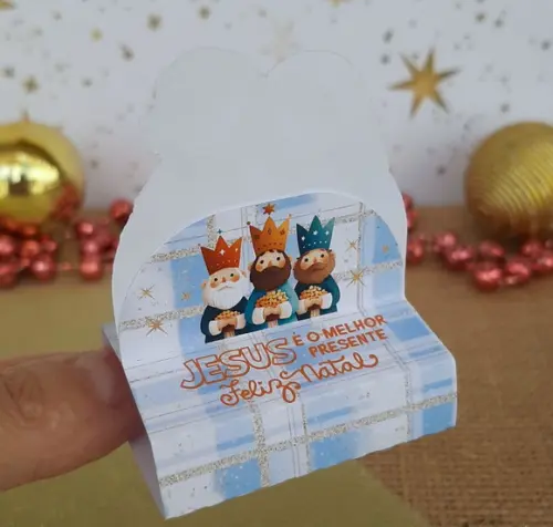 Caixinha para Lembrancinha de Natal