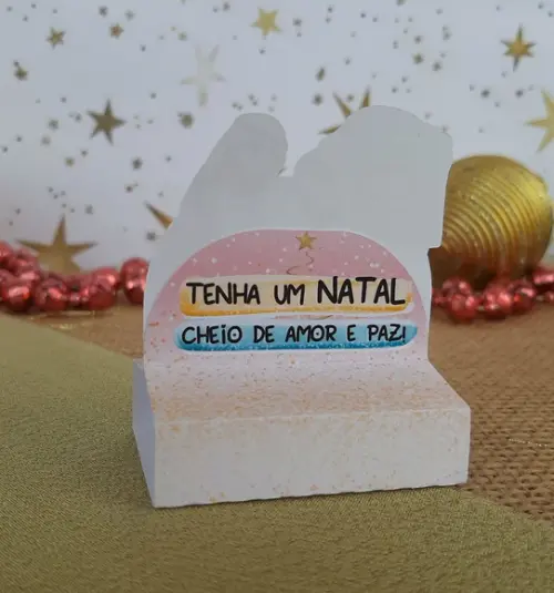 Caixinha para Lembrancinha de Natal