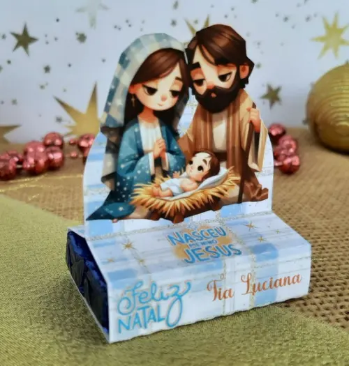 Caixinha para Lembrancinha de Natal