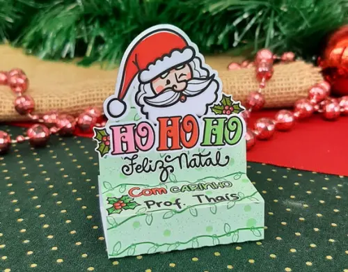 Caixinha para Lembrancinha de Natal