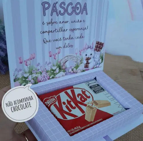 Caixinha para Lembrancinha de Páscoa