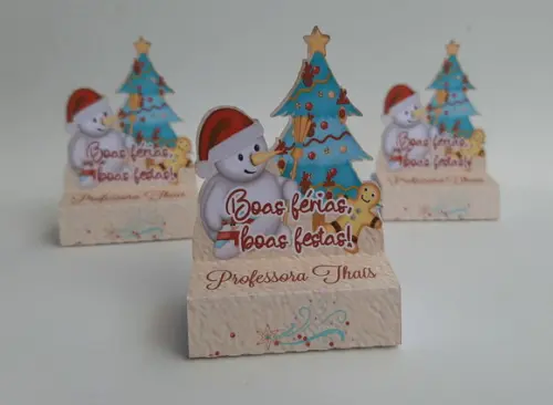 Caixinha para Lembrancinha de Natal