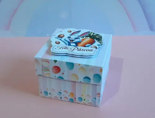 Caixinha para Lembrancinha de Páscoa