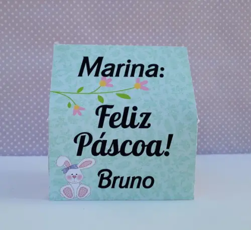 Caixinha para Lembrancinha de Páscoa
