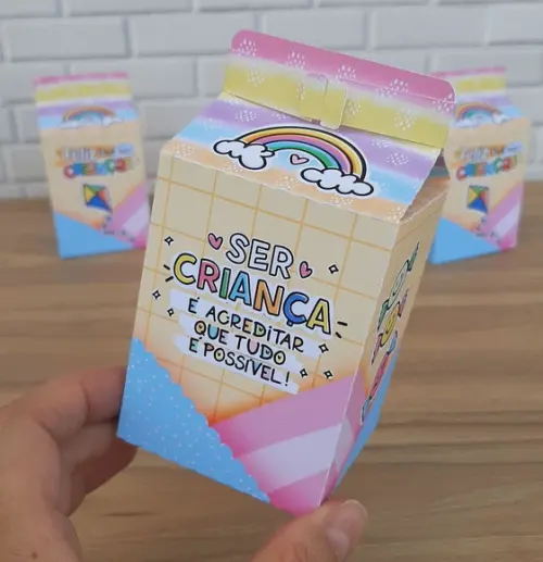 Caixinha para Lembrancinha Dia das Crianças