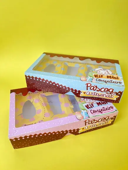 Caixinha para Mini Kit Confeiteiro