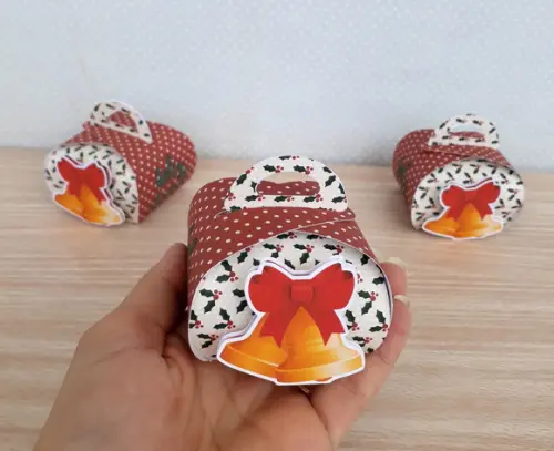 Caixinha para Pão de Mel ou Trufa Natal