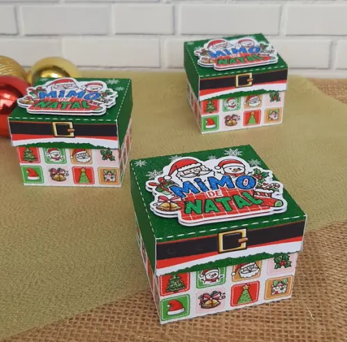 Caixinha Personalizada Natal