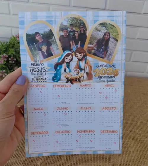 Calendário 2026 Personalizado