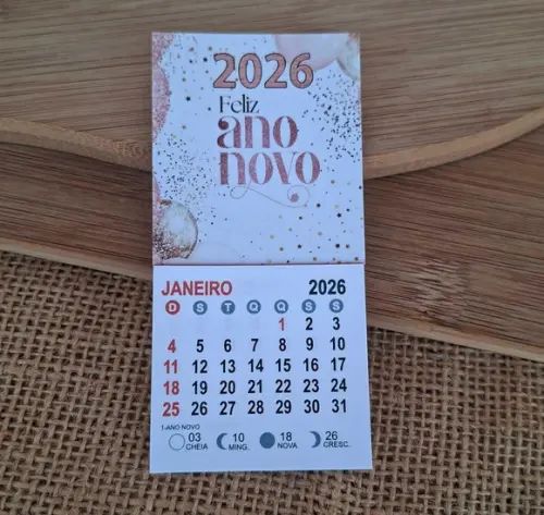 Calendário de Geladeira 2026
