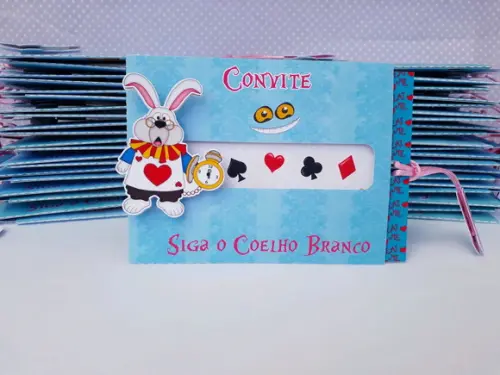 Convite Alice