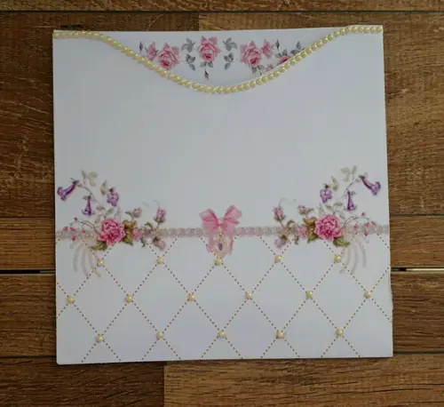 Convite Floral com Capa