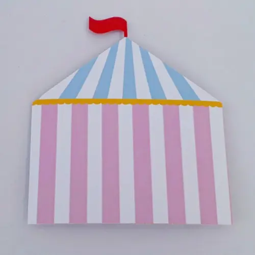 Convite Tenda de Circo