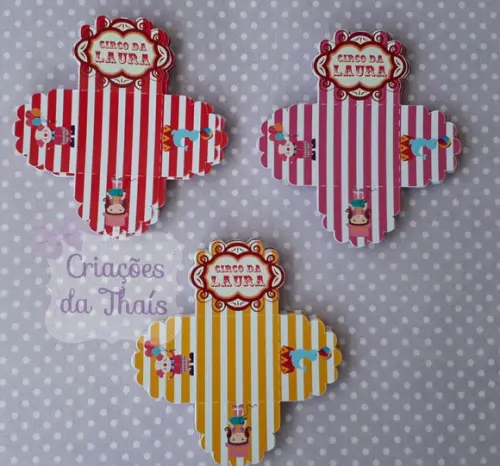 Forminha de Docinhos Circo