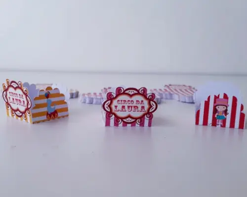 Forminha de Docinhos Circo