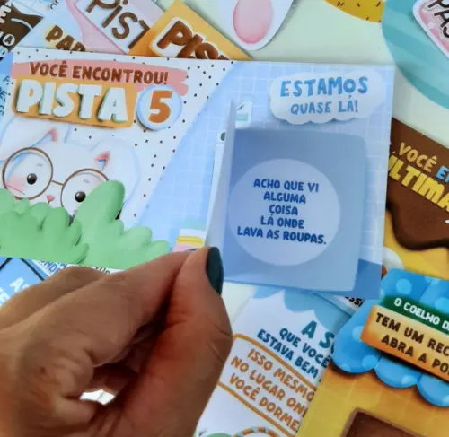 Kit Caça aos Ovos de Páscoa para Menina