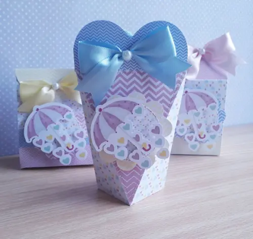 Kit Caixinhas Chuva de Amor