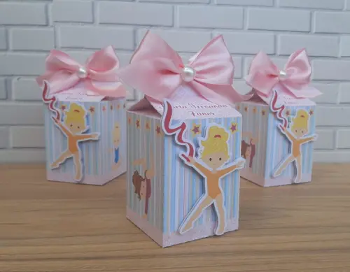 Kit com 10 Caixas Milk Ginástica