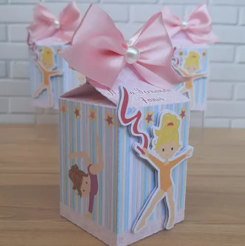 Kit com 10 Caixas Milk Ginástica