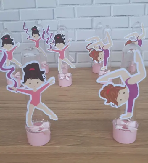 Kit com Lembrancinhas Ginástica Rítmica