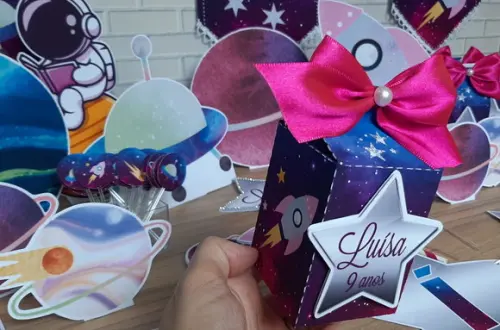 Kit Decoração Festa Galáxia