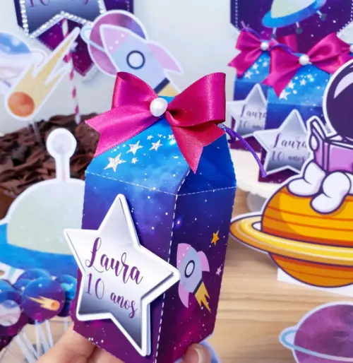 Kit Decoração Festa Galáxia