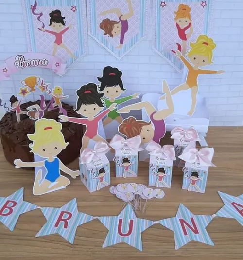 Kit Decoração Festa Ginástica Rítmica