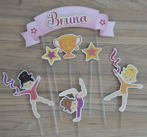 Kit Decoração Festa Ginástica Rítmica