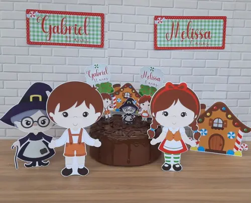 Kit Decoração Festa João e Maria