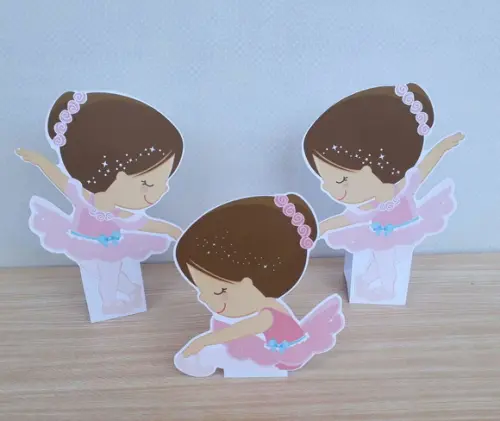 Kit Enfeite para Mêsversário Bailarina