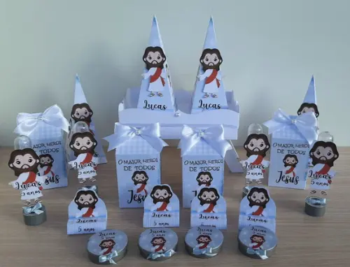 Kit Lembrancinha Jesus o Maior Herói