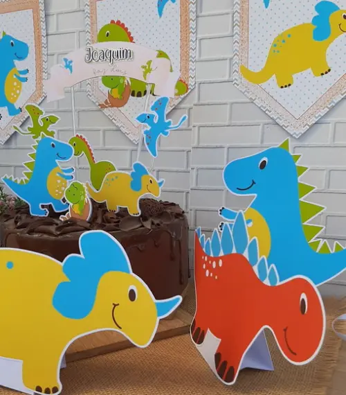 Kit Só Um Bolinho Festa Dinossauros
