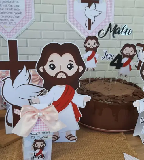 Kit Só Um Bolinho Festa Jesus