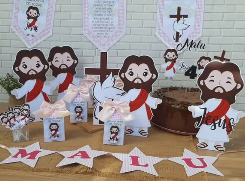 Kit Só Um Bolinho Festa Jesus
