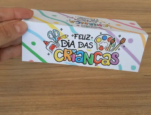 Lapela para Lembrancinha Dia das Crianças