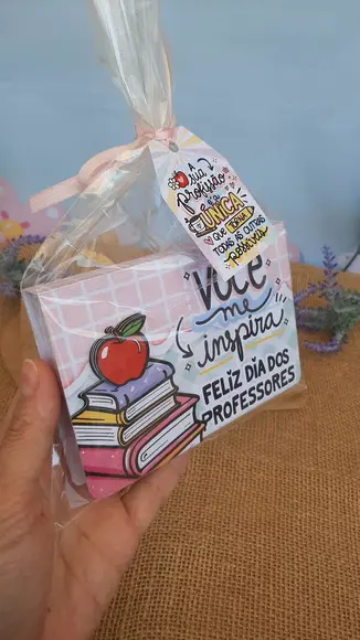 Lembrancinha Caixa para Kit Kat Dia dos Professores