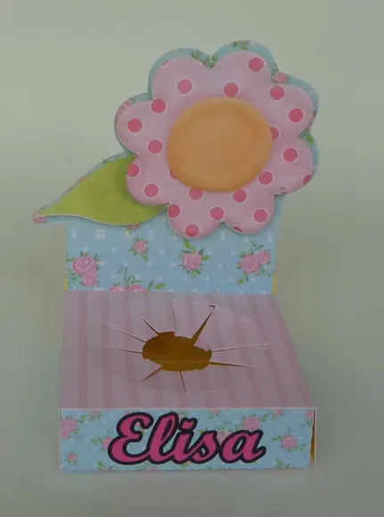 Porta Mini Cupcake Jardim