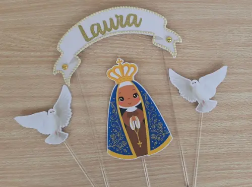 Topo de Bolo Nossa Senhora