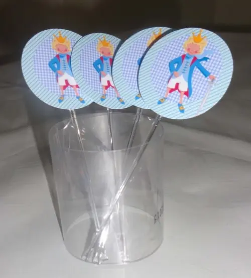 Topper para Docinho Pequeno Príncipe