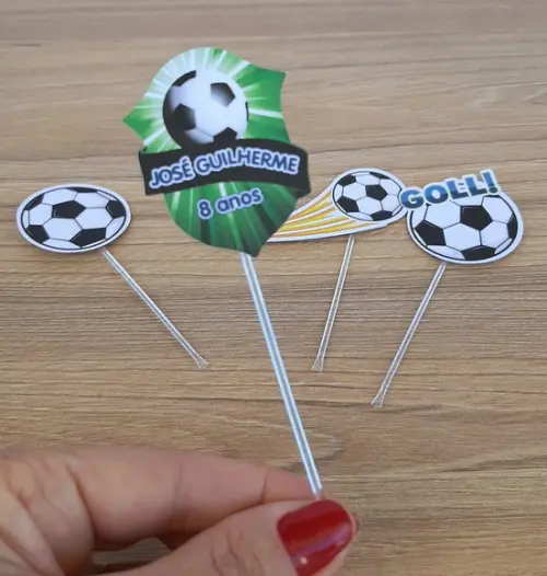 Topper para Docinhos Festa Futebol