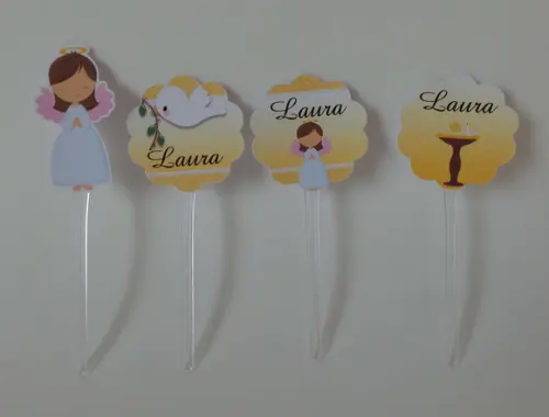 Topper para Docinhos Tema Batizado